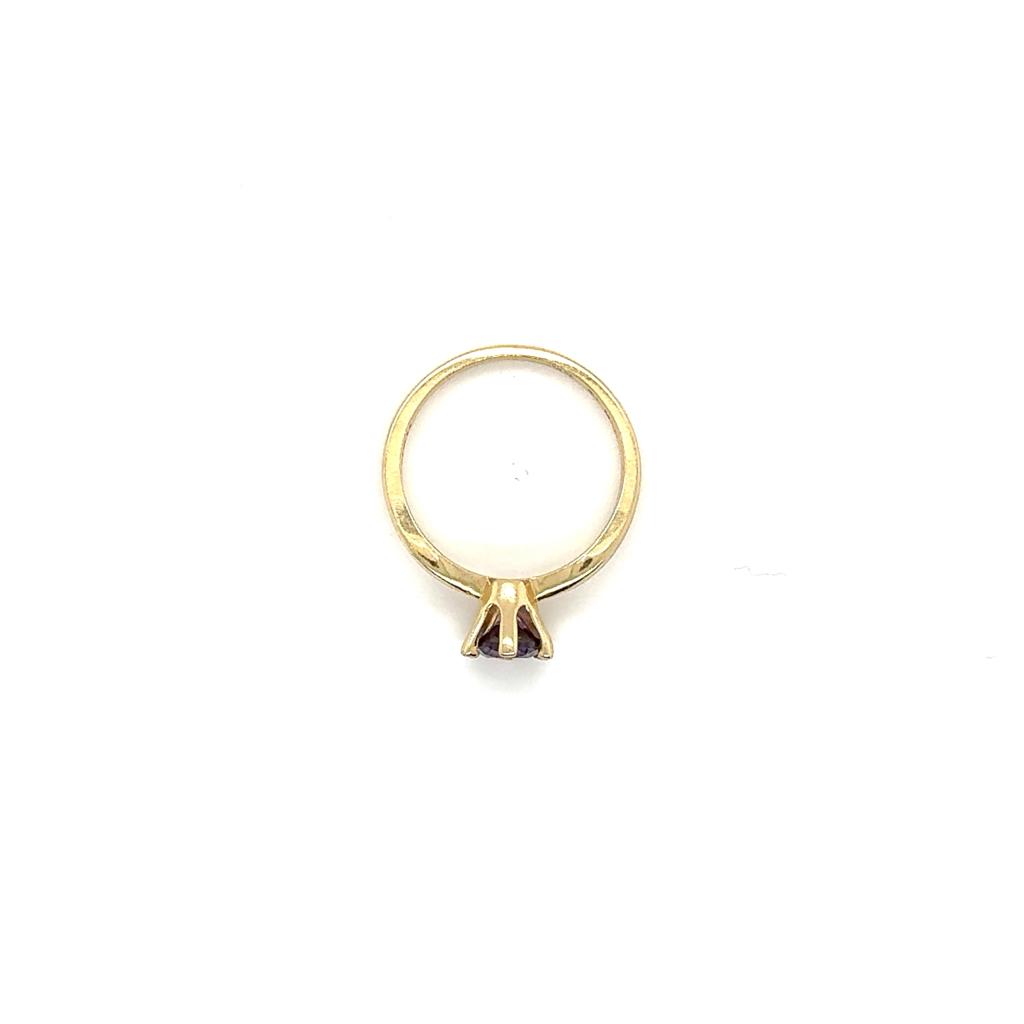 Anillo Oro Dama 10k #11171