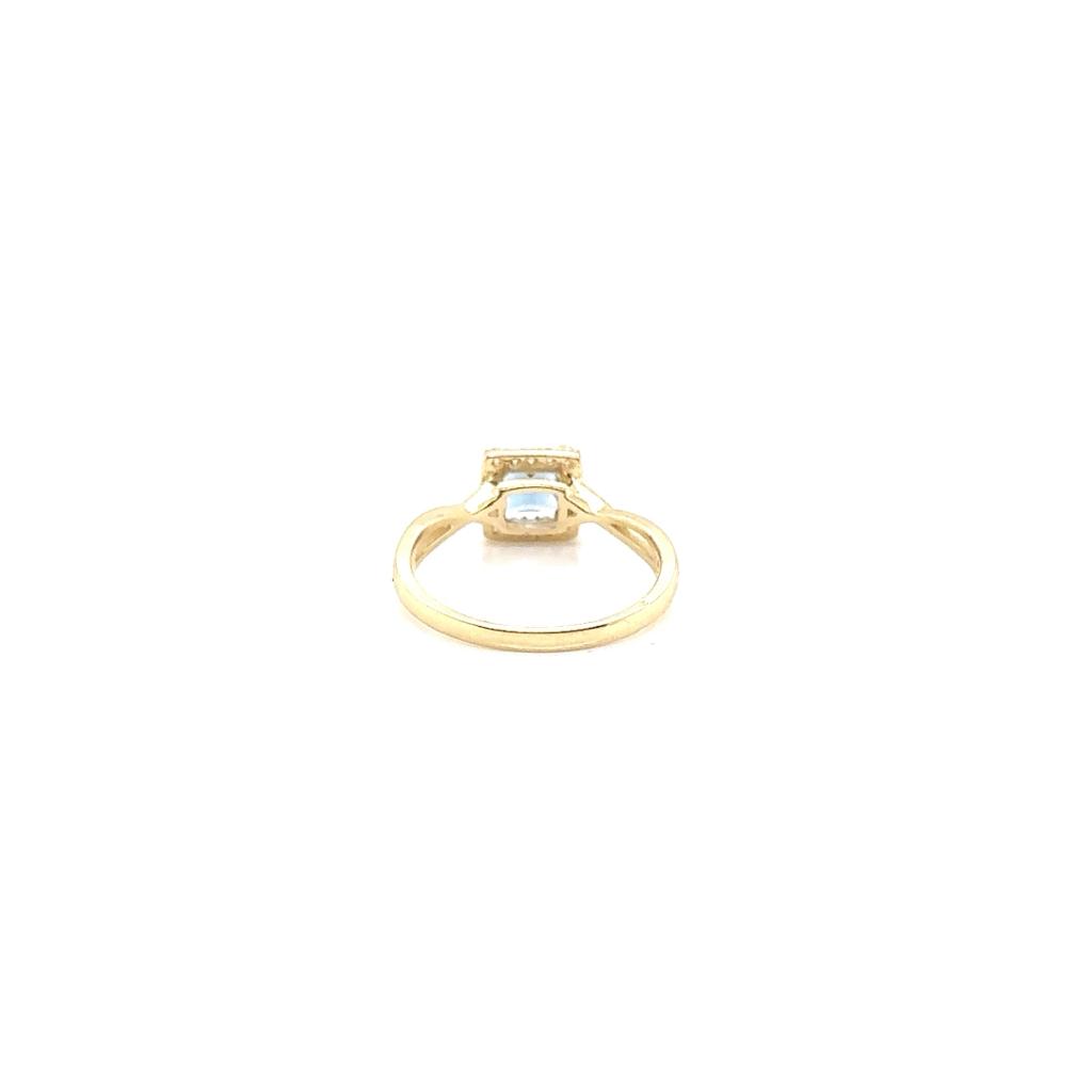 Anillo Oro Dama 10k #11164