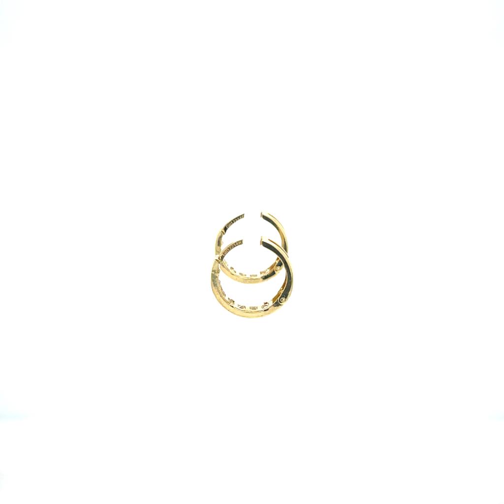 Huggie Oro 14k Amarillo #10410