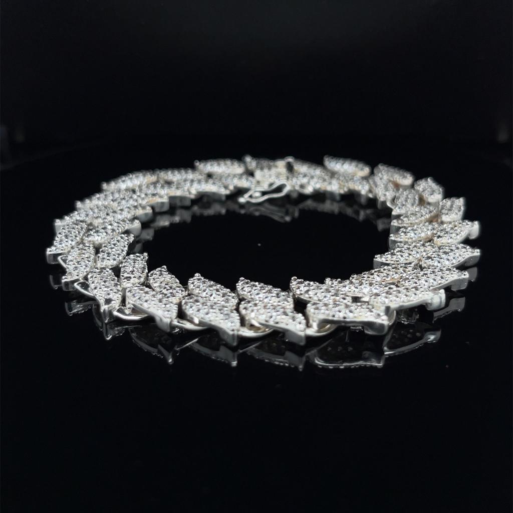 Pulso Plata Caballero #10048