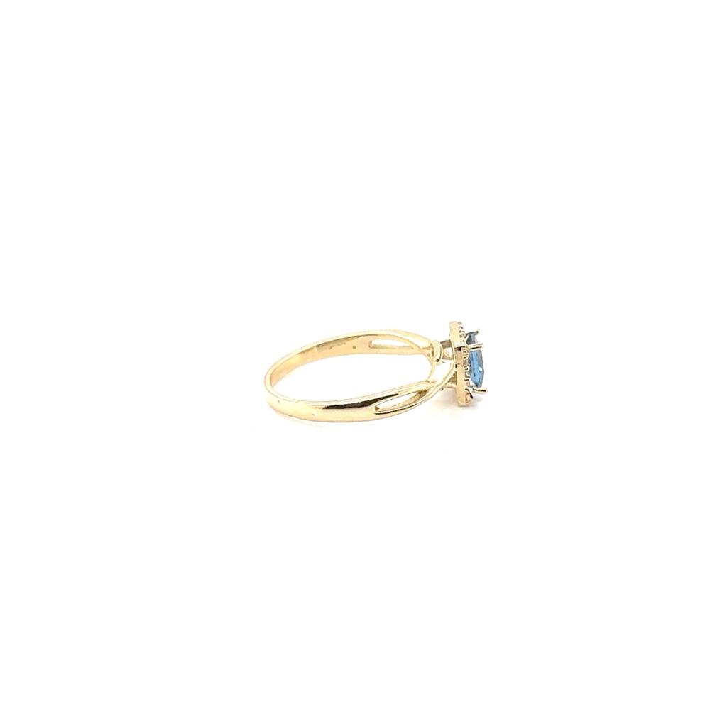 Anillo Oro Dama 10k #11164