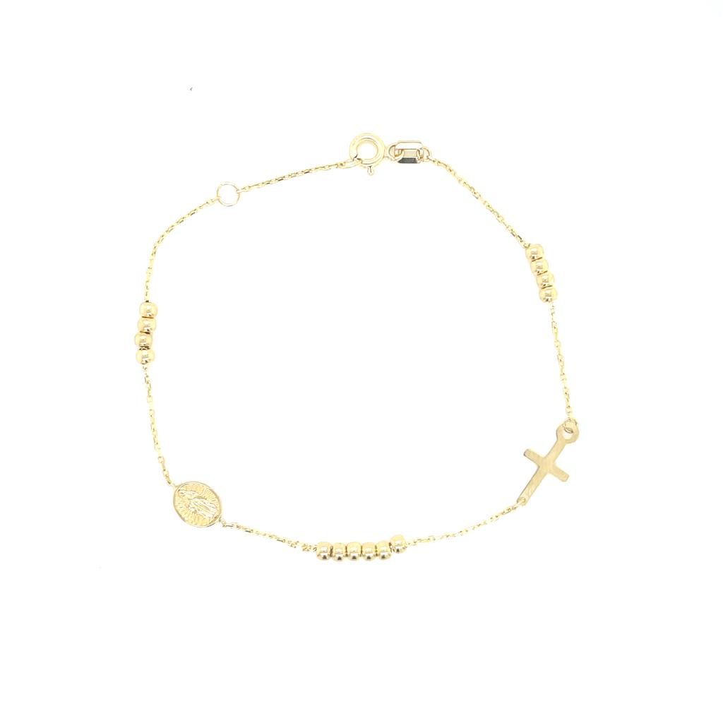 Pulso Dama Oro 14k #10264