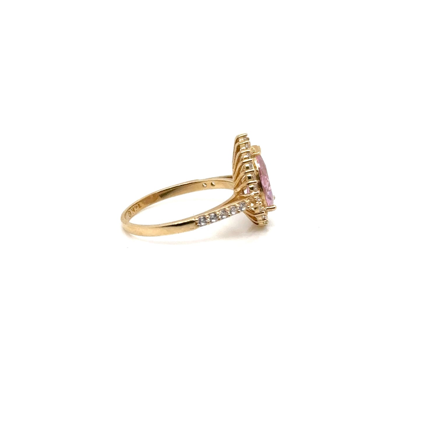 Anillo Oro Dama 14k #11321