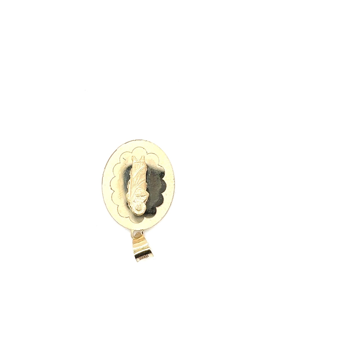 Medalla Oro Amarillo 10k #11369