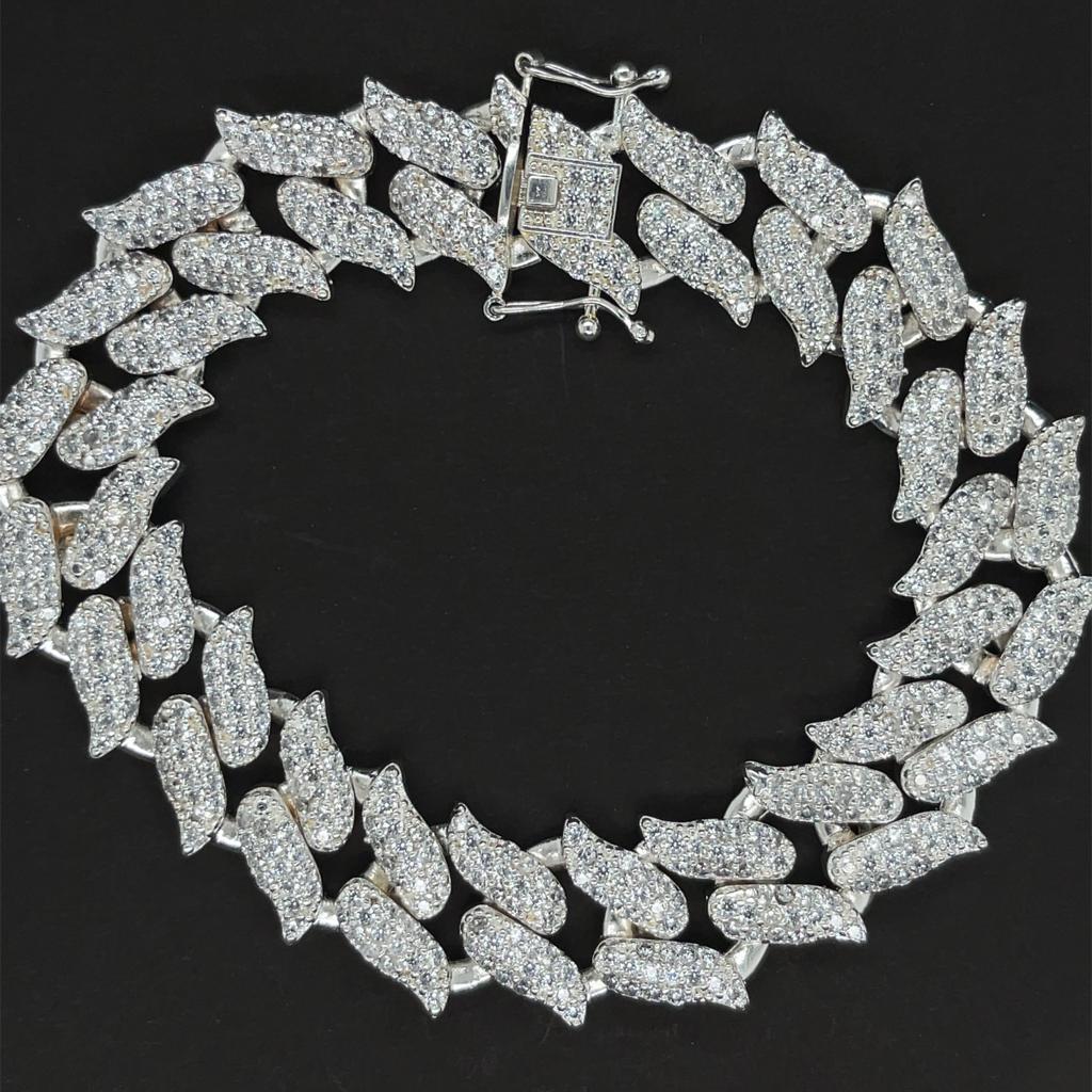 Pulso Plata Caballero #10048