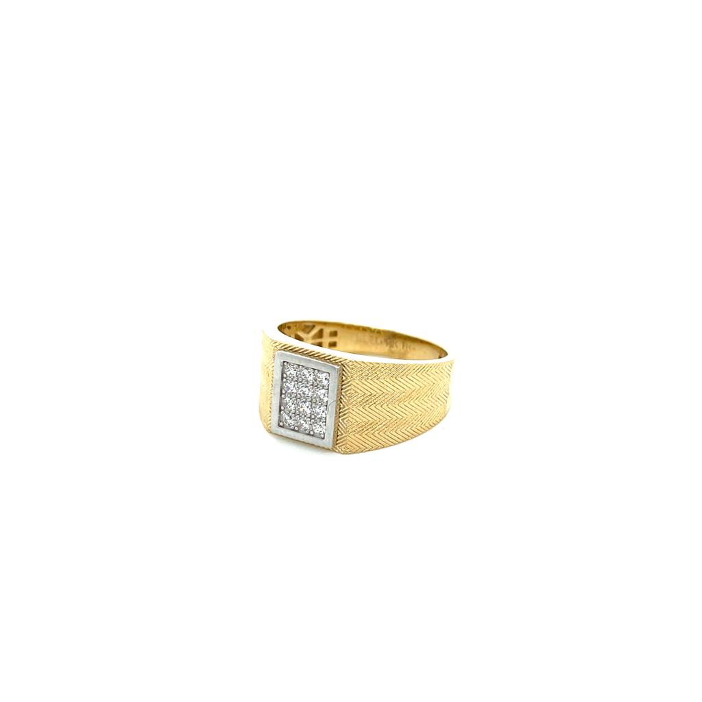 Anillo Caballero Oro 14k #10269