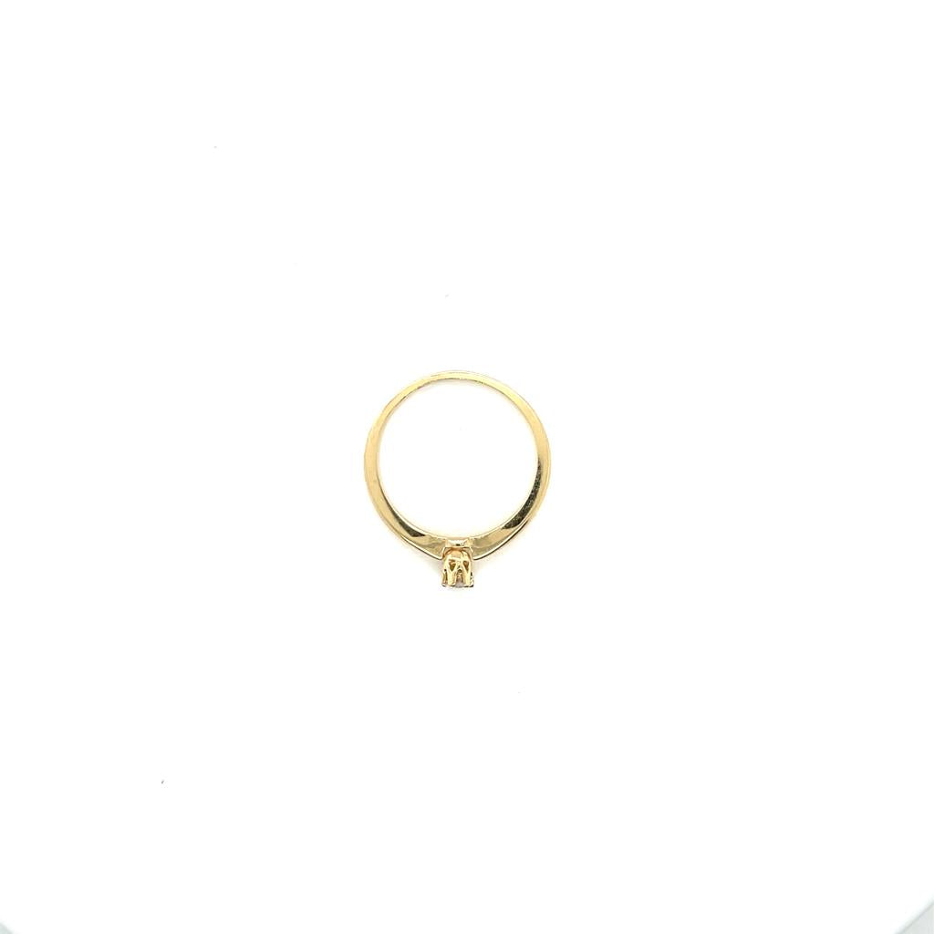 Anillo compromiso Oro 14k Amarillo #10349