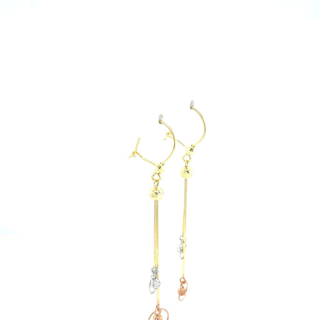 Aretes Oro 10k #9923