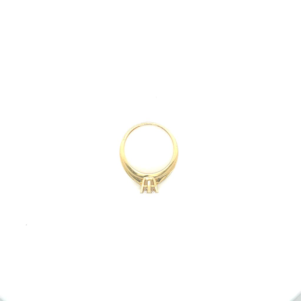 Anillo compromiso Oro 14k Amarillo #10336