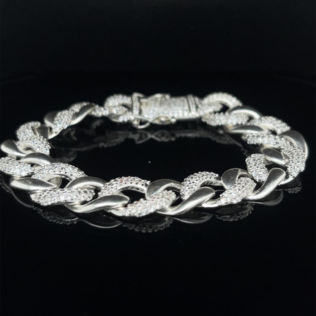 Pulso Plata Caballero #10052