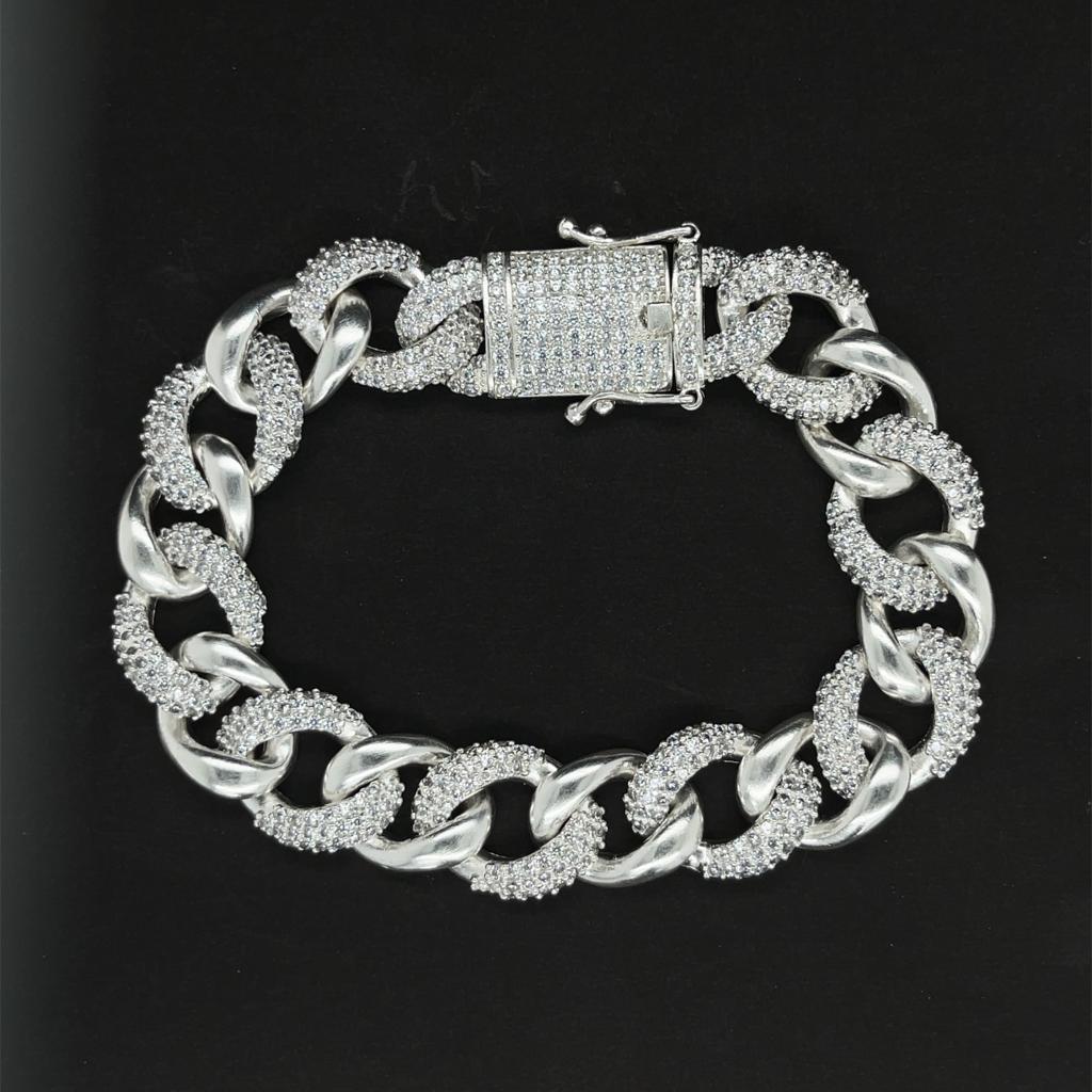 Pulso Plata Caballero #10052