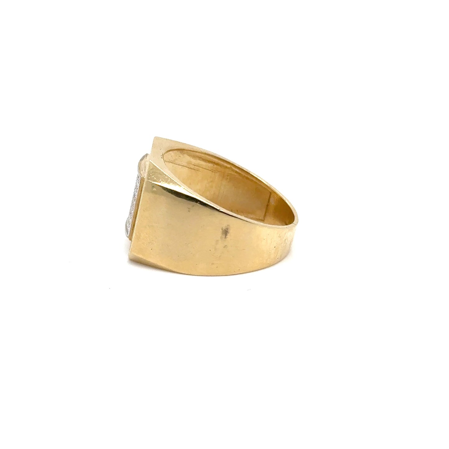 Anillo Caballero Oro 14k #11313