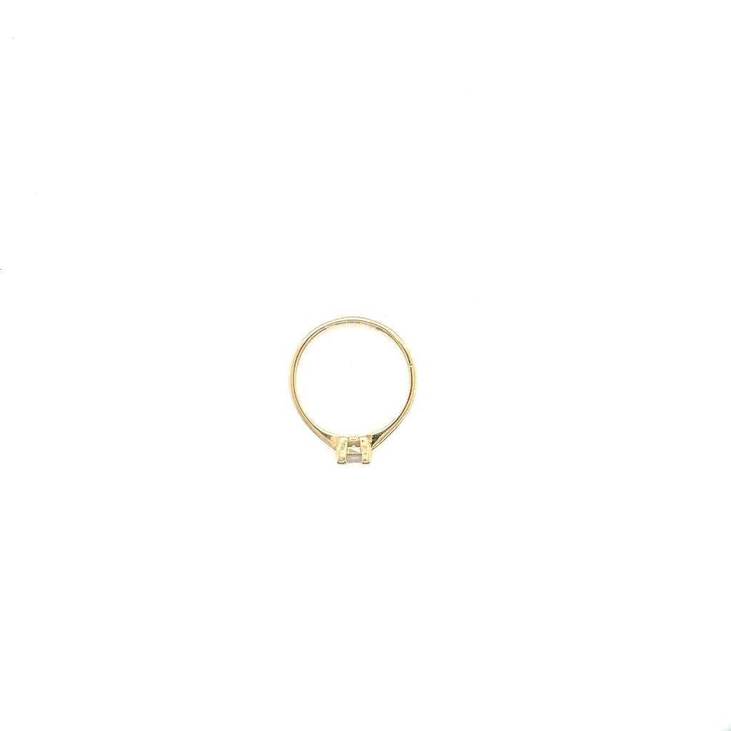 Anillo compromiso Oro 14k Amarillo #10331