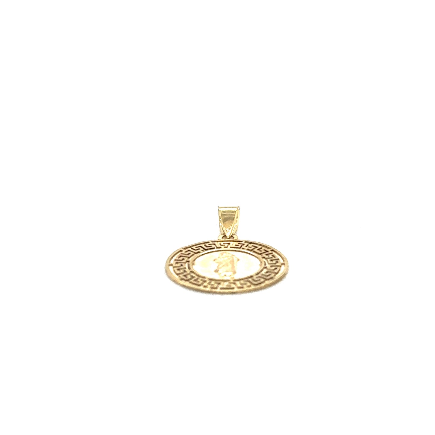 Medalla Oro Amarillo 10k #11368