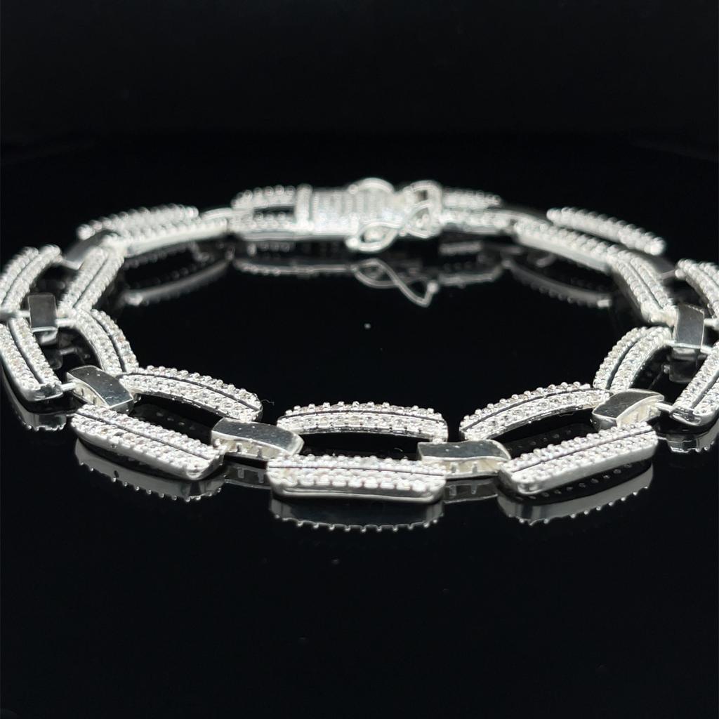 Pulso Plata Caballero #10043
