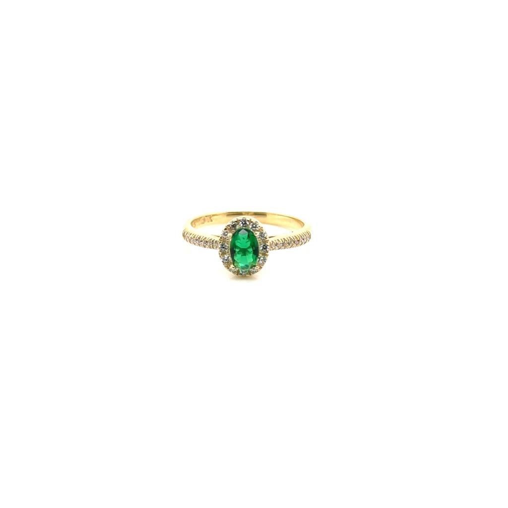Anillo Oro Dama 10k #11160