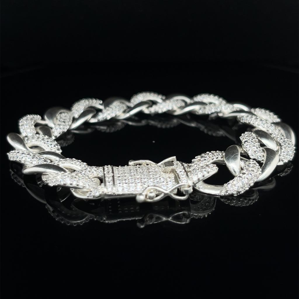 Pulso Plata Caballero #10052
