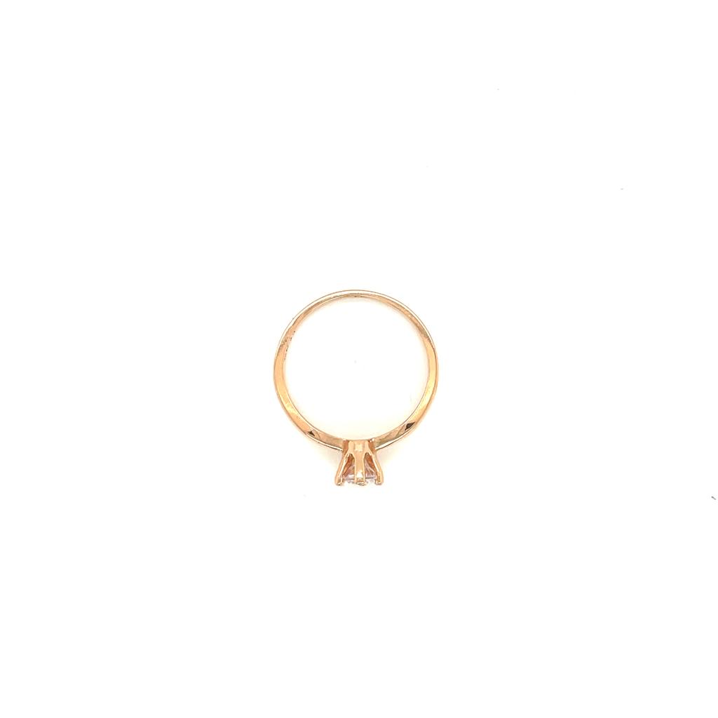 Anillo compromiso Oro 10k #9977