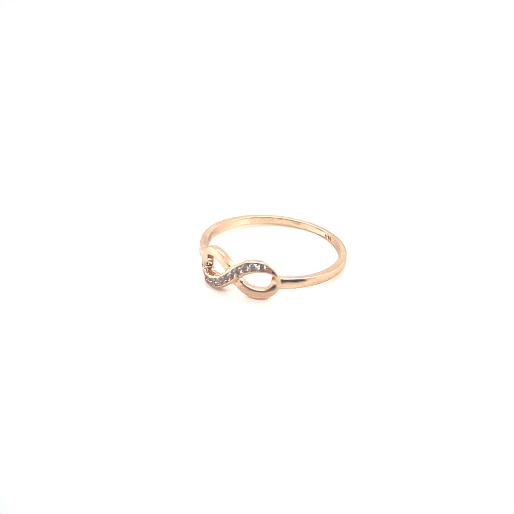 Anillo Oro 14k Rosa #10406