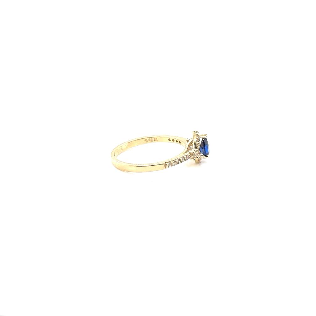 Anillo Oro Dama 10k #11163