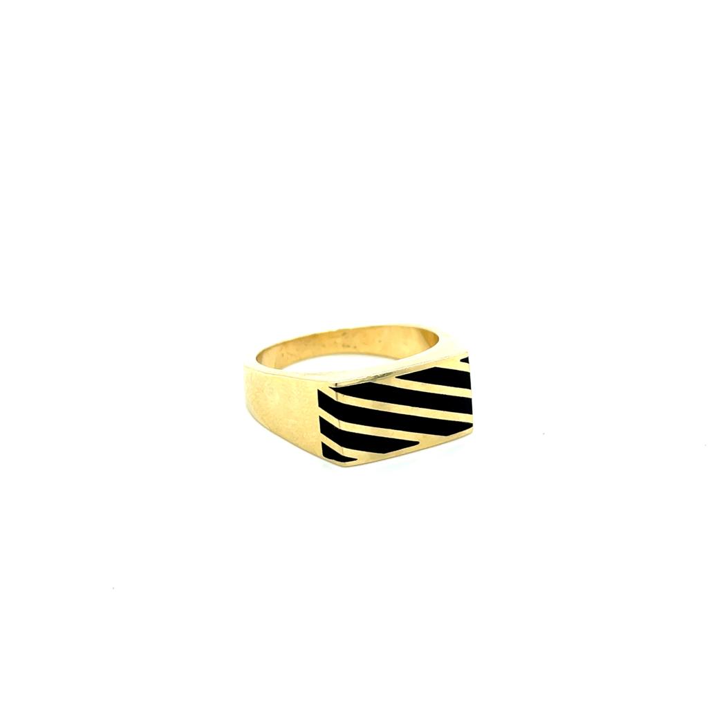 Anillo Caballero Oro 14k #10265