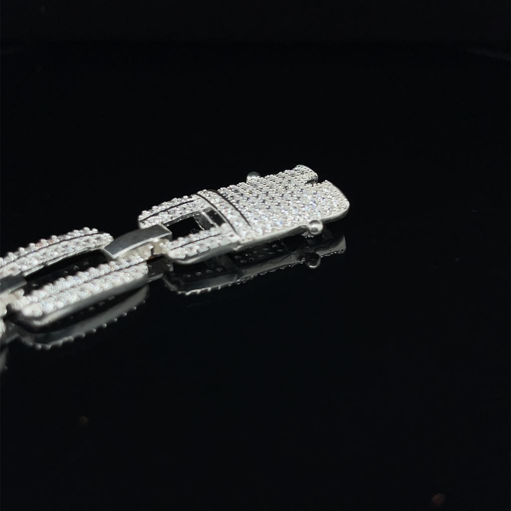 Pulso Plata Caballero #10043