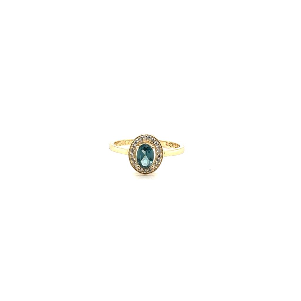 Anillo Oro Dama 10k #11170