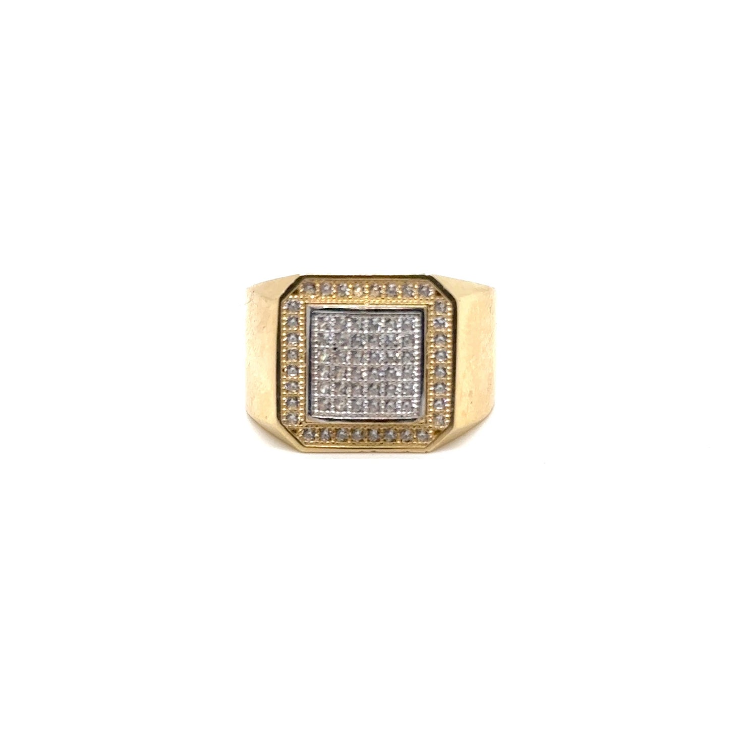 Anillo Caballero Oro 14k #11313
