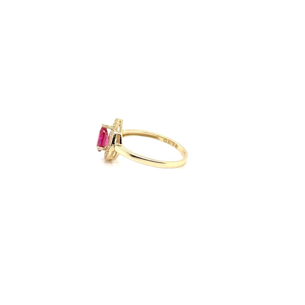Anillo Oro Dama 10k #11166