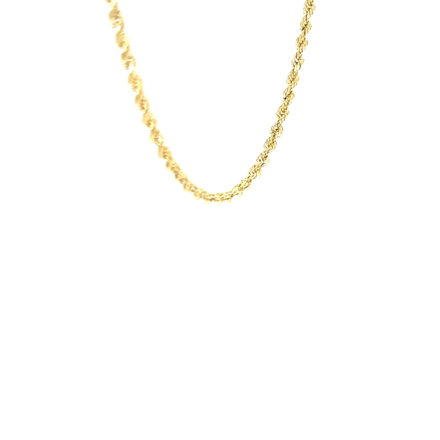 Cadena Hollow oro 10k Torsal #11366