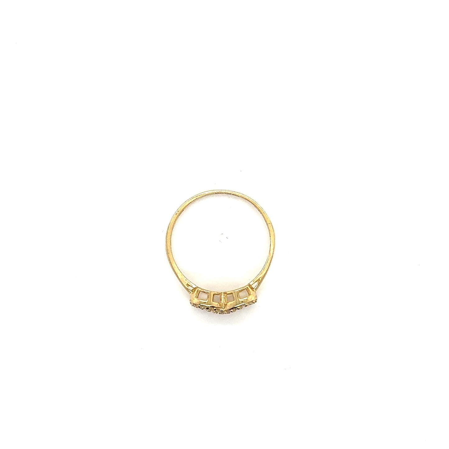 Anillo Dama Oro 10k #11382