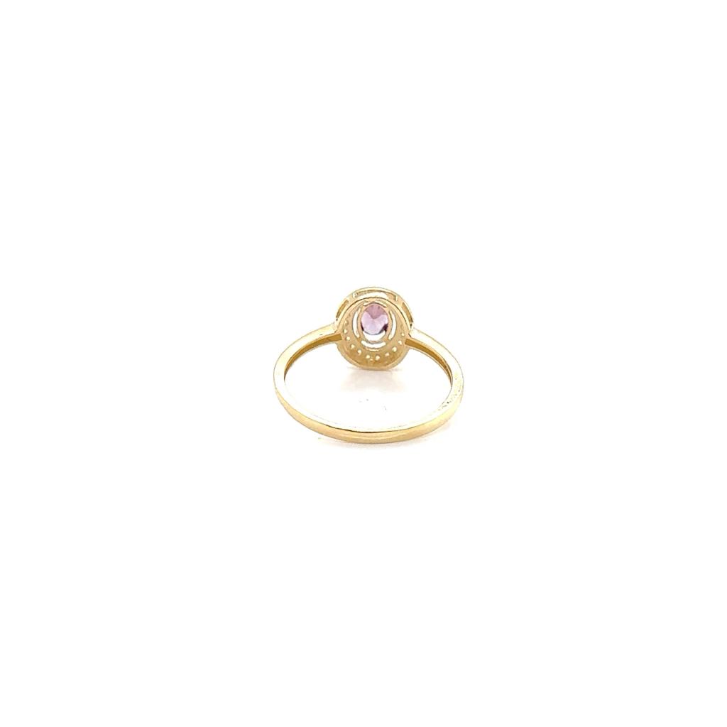 Anillo Oro Dama 10k #11169