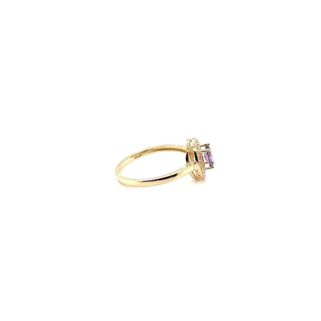 Anillo Oro Dama 10k #11169