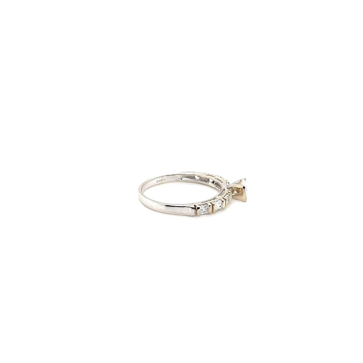 Anillo compromiso Oro 14k #11137