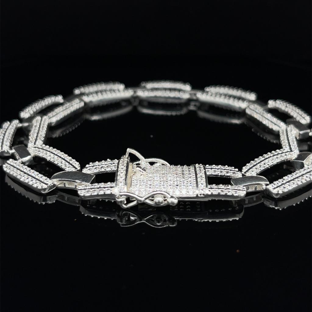 Pulso Plata Caballero #10043