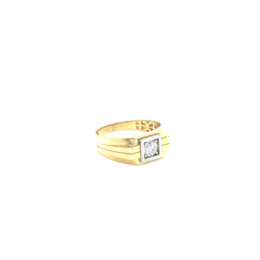 Anillo Caballero Oro 14k #10270