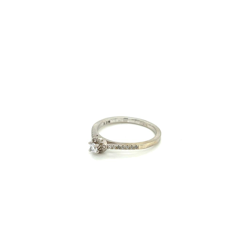 Anillo compromiso Oro 10k #9984