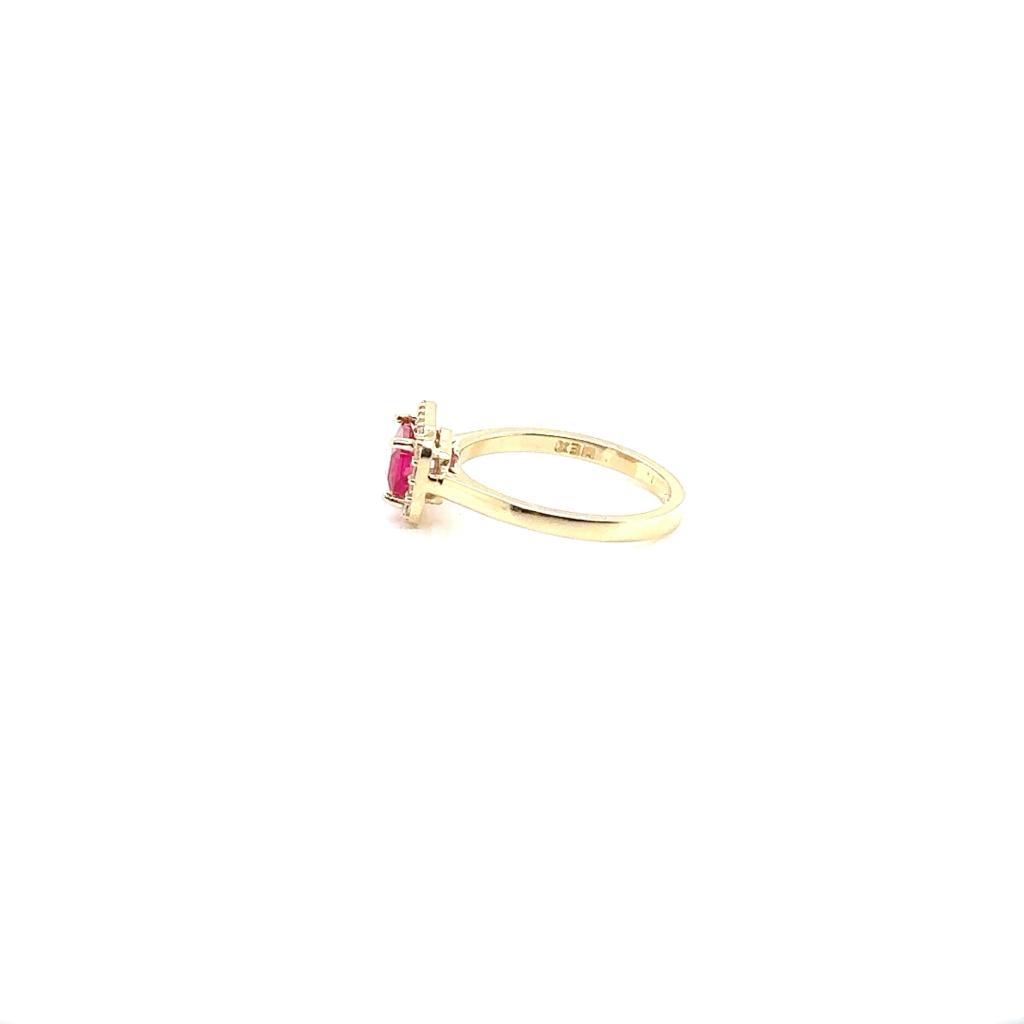 Anillo Oro Dama 10k #11165