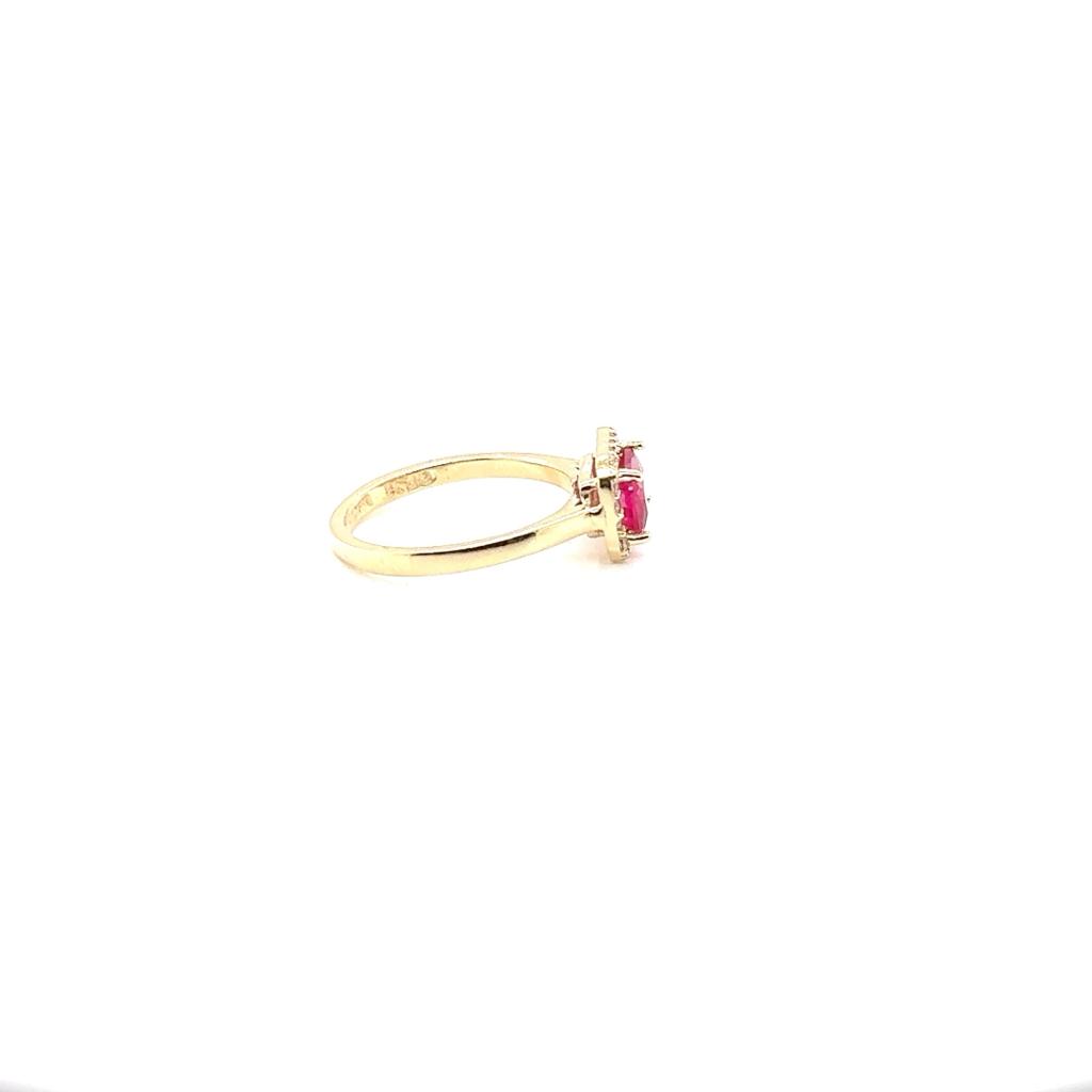 Anillo Oro Dama 10k #11165