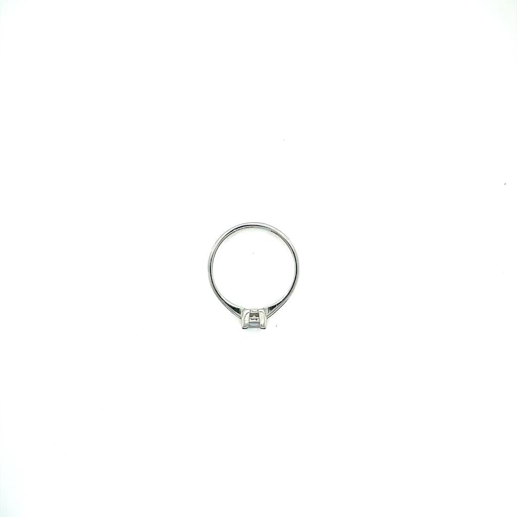 Anillo compromiso Oro Blanco 14k #10315