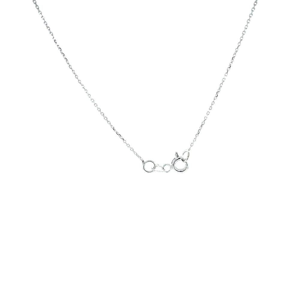 Gargantilla Oro 14k Blanco #10429