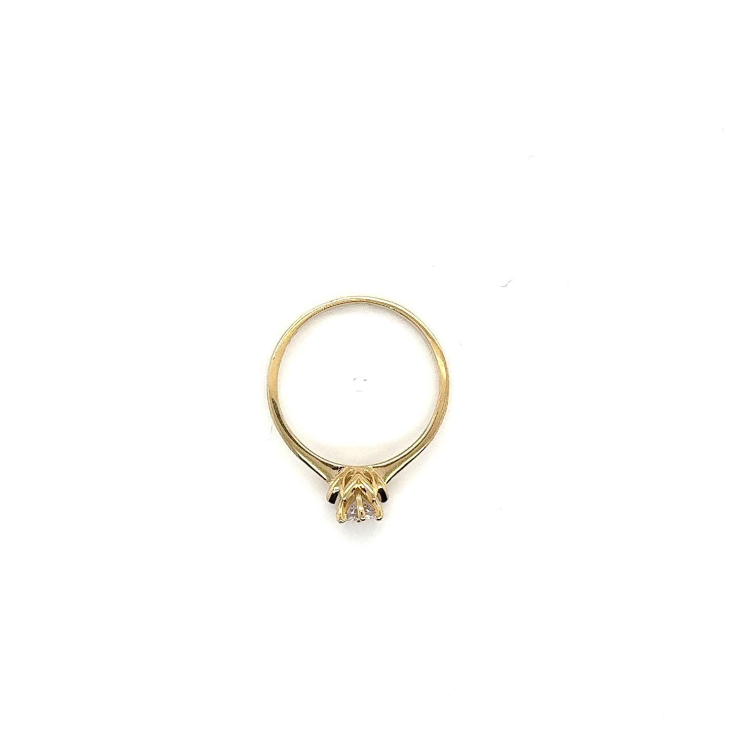 Anillo compromiso Oro 10k #11383
