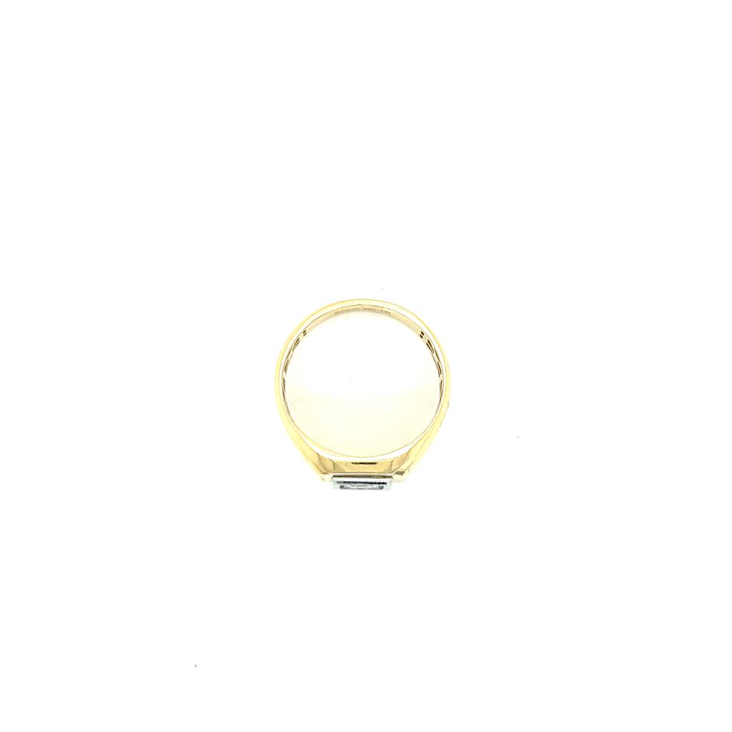 Anillo Caballero Oro 14k #10266