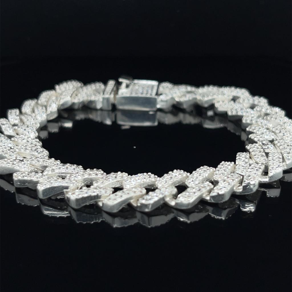 Pulso Plata Caballero #10047