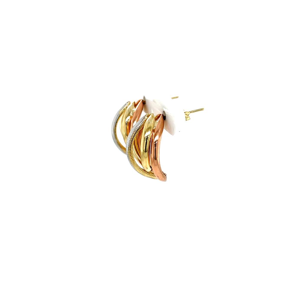 Aretes Oro 10k #9926