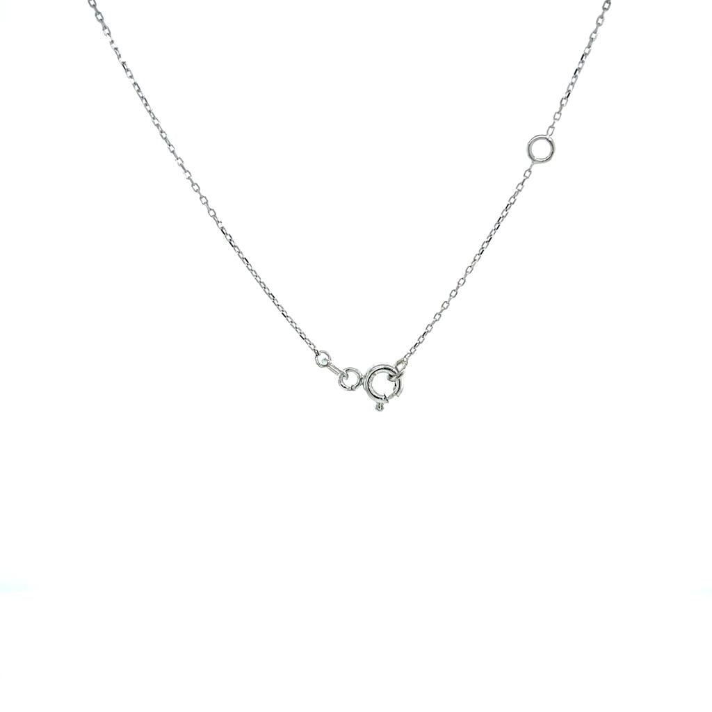 Gargantilla Oro 14k Blanco #10430
