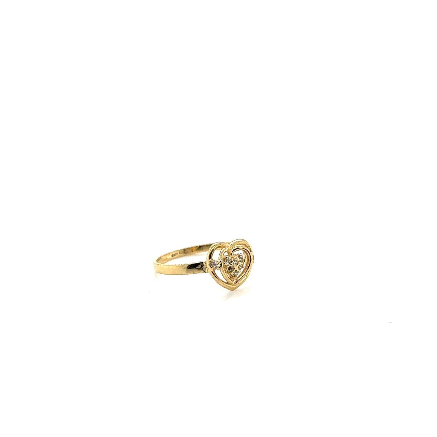 Anillo Dama Oro 10k #11380