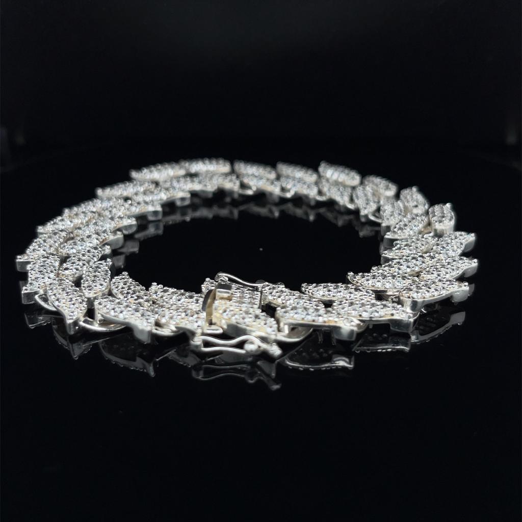 Pulso Plata Caballero #10048