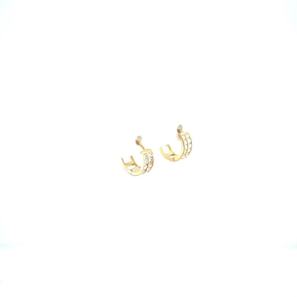 Huggie Oro 14k Amarillo #10409