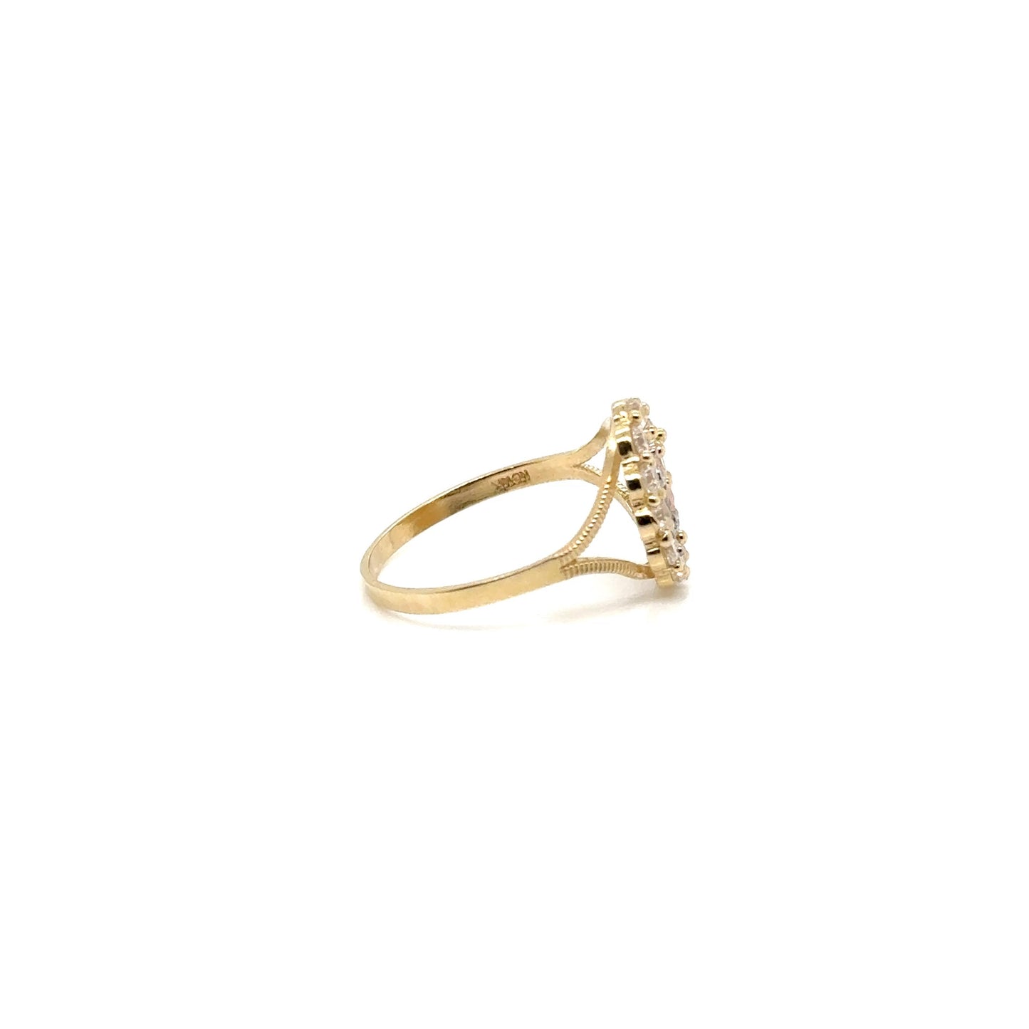 Anillo Oro Dama 14k #11319